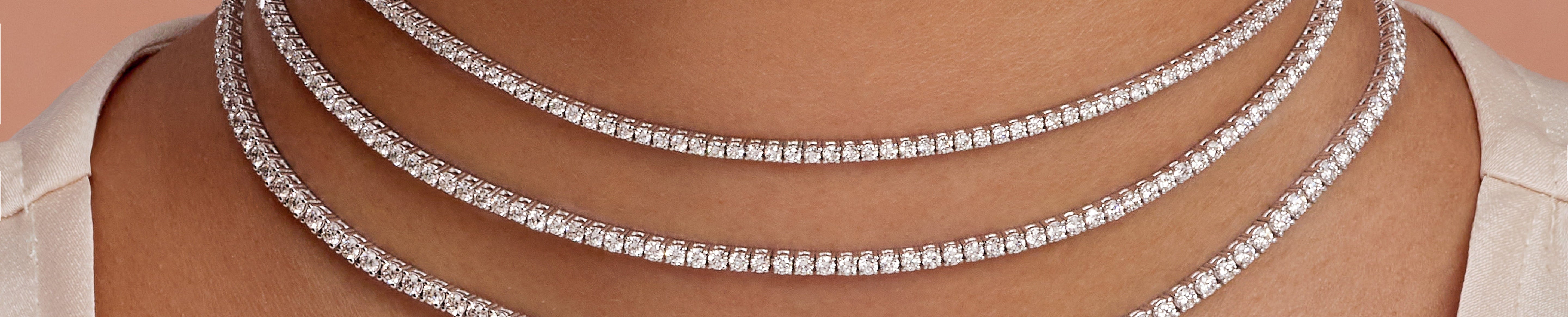 14K Gold Diamond Necklace