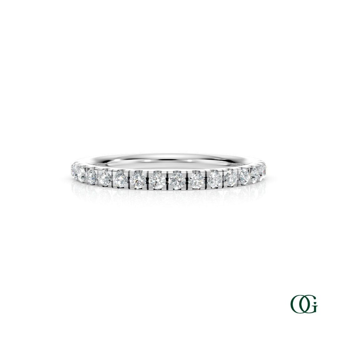 Personalized Birthstone Band Ring
