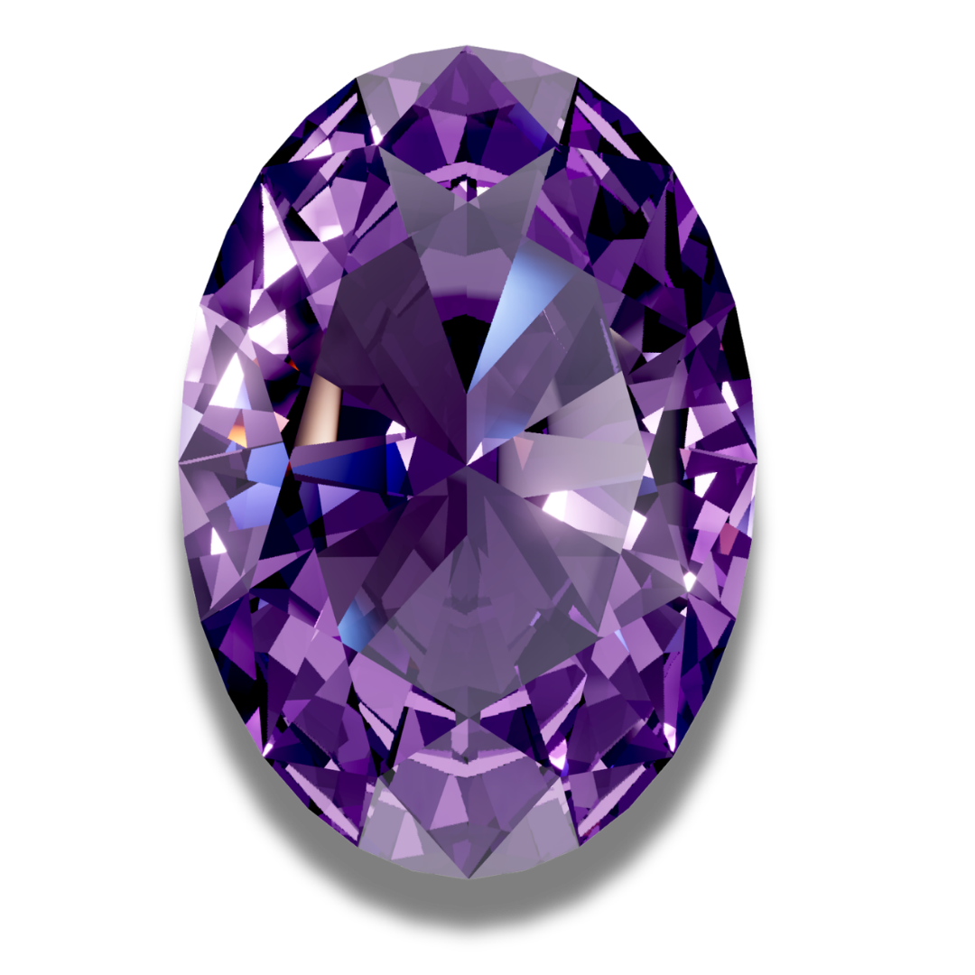 Amethyst gemstone