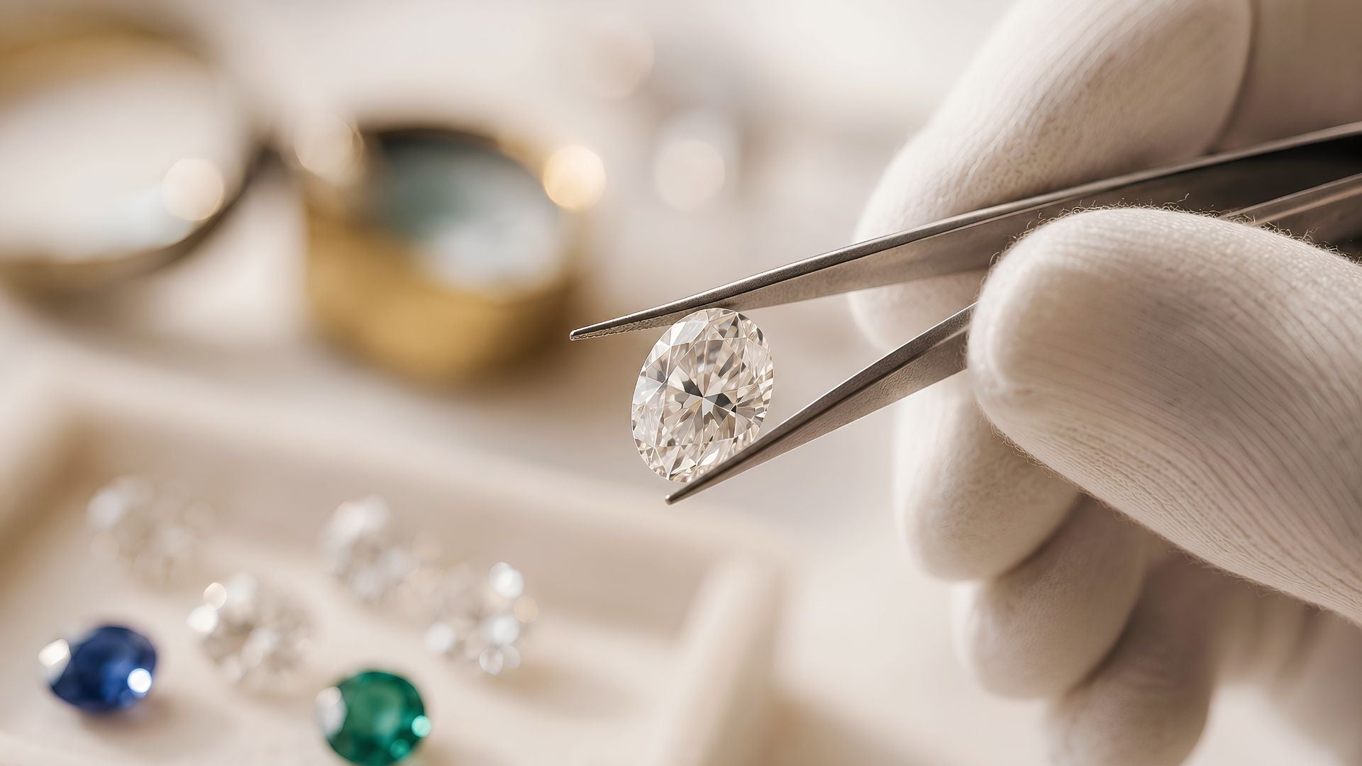 Loose diamond for custom jewelry